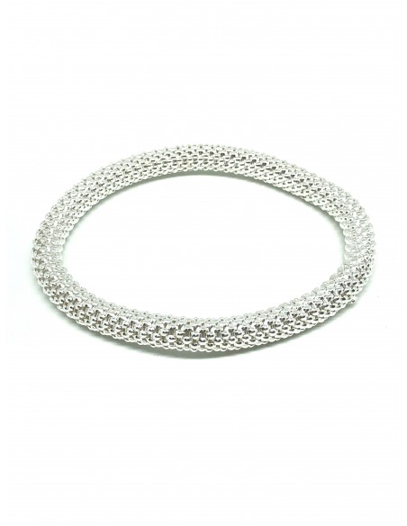 Bracciale Tubolare con Maglia Elastica