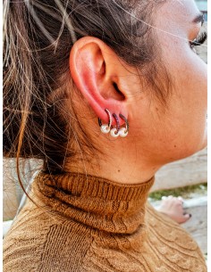 Pearl single earring