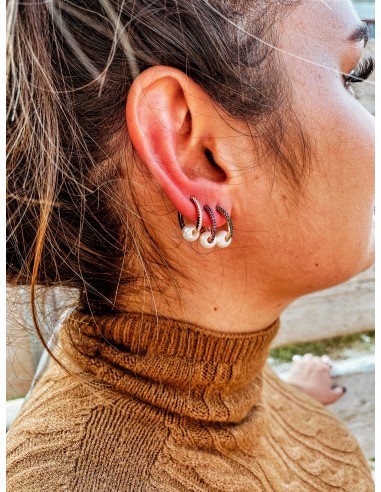 Pearl single earring