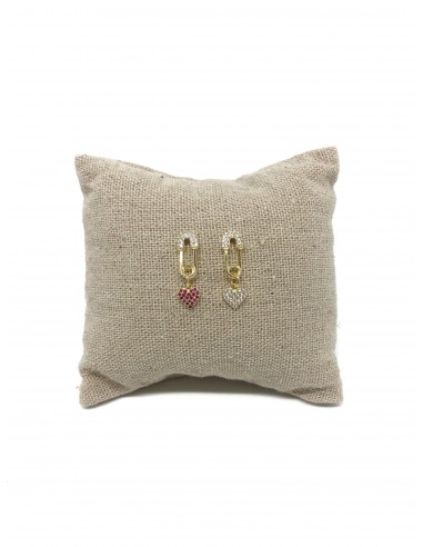 Monorecchino Brooch and Heart