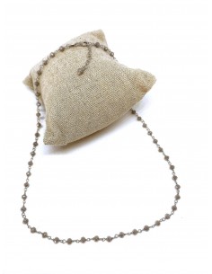 Collana di Cristalli Grigi 2