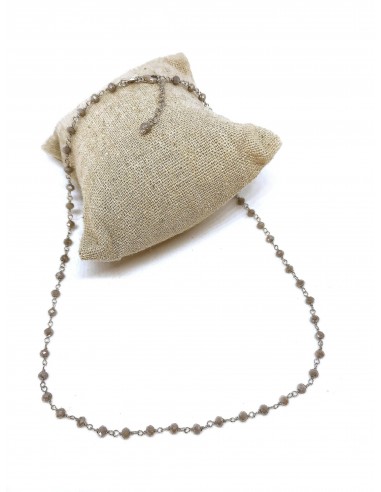 Collana di Cristalli Grigi