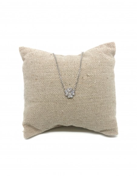 Collana Strangolino Mini con Zirconi