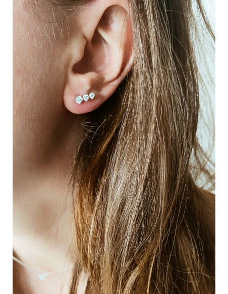 Trilogy Angel single earring