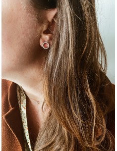 Wheel single earring