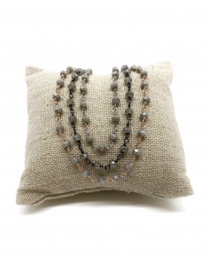 Collana di Cristalli Grigi