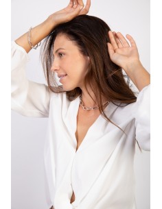 Collana Corta con Maglia... 2