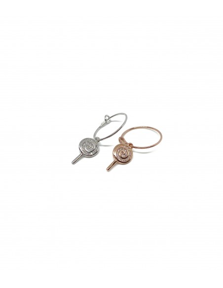 Single Earring Headband Sweet with Zircons