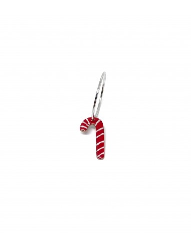 Single Earring Headband Candy Canes