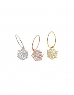 Single Earring Snowflake...