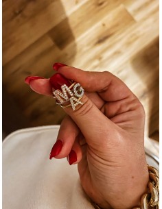 Anello Regolabile Lettera...