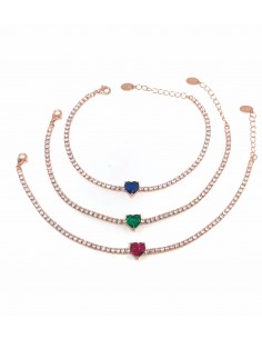 Bracciale Tennis Rosè e... 2