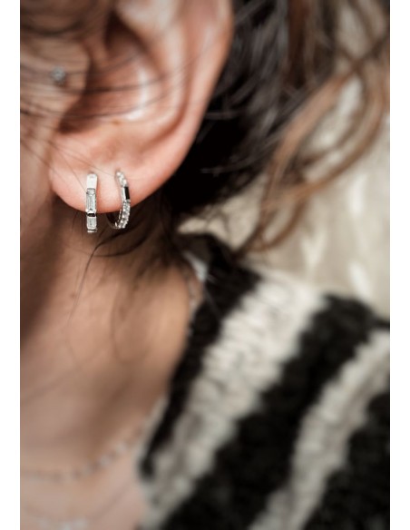 Baguette Tuttogiro single earring