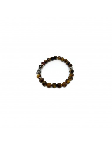Elastic Steel Bracelet and Buddha Stones