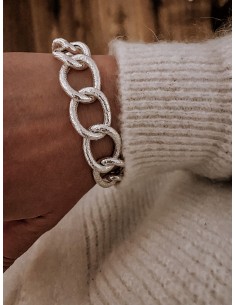 Knitted Chain Bracelet