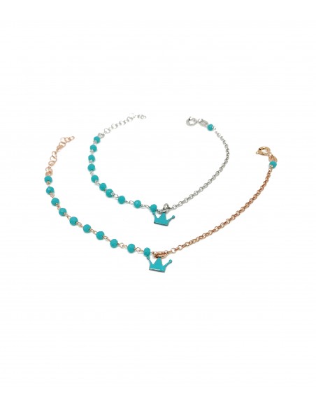 Crystals Bracelet and Pendant Crown