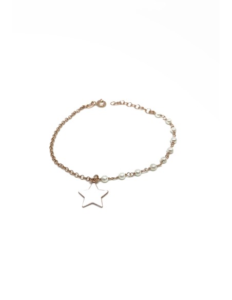 Bracciale Cristalli e Stella Smaltata