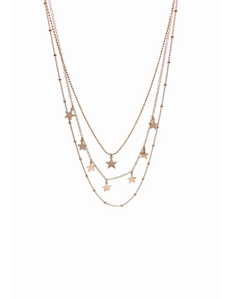 3 Alternate Wires Necklace and Pendants