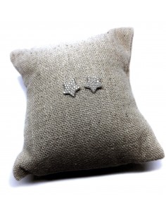 Orecchini a Lobo con Stella di Zirconi Bianchi 2