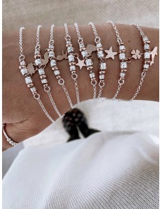 Chain Bracelet with Nuggets...