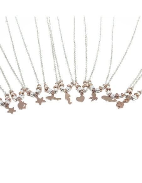 Collana con Pepite e Soggetto Pendente