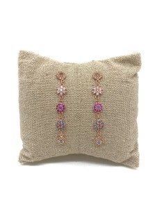 Hydrangea Pendant Earrings...