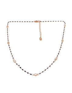 Enameled Necklace and Zircons 2