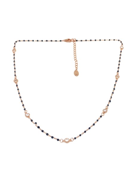 Collana Smaltata e Zirconi