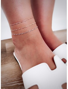 Diamond Oval Anklet