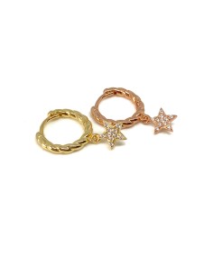 Large Torchon Mono Earring...