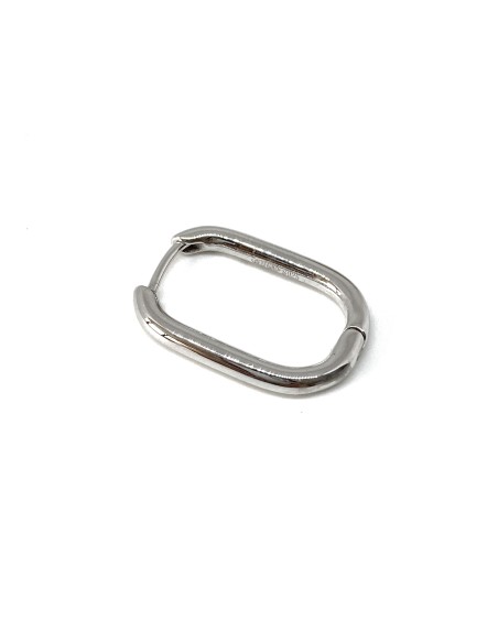 Mono Large U-Shaped Huggie Earring