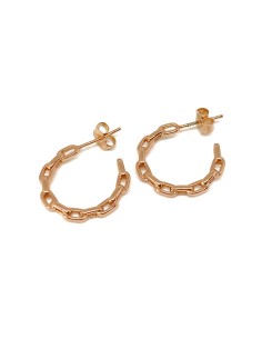 Rectangular Mesh Hoop Earrings