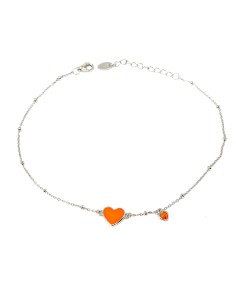 Cavigliera Cuore e Zircone 2