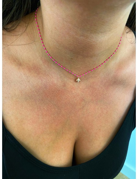 Collana Smaltata e Conchiglia