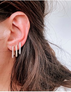 Single Earring Large U and...