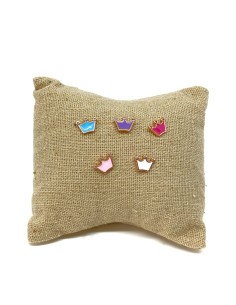 Enameled Lobe Mono Earring... 2