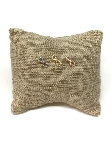 Monorecchino a Lobo Infinito di Zirconi