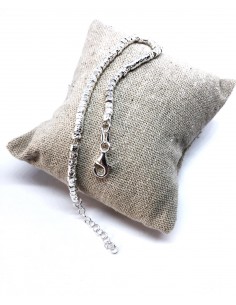 Bracciale con Pepite Martellate Tonde