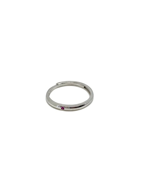 Thin Adjustable Ring with Light Point