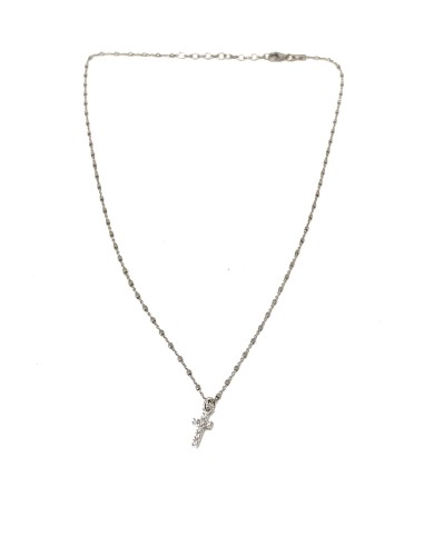 Cubetti and Cross Necklace