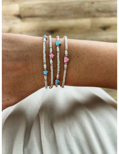 Bracciale Rondelle e Soggetti Smaltati