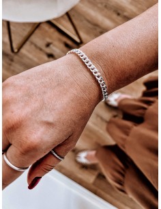 Bracciale Groumette Piatta...