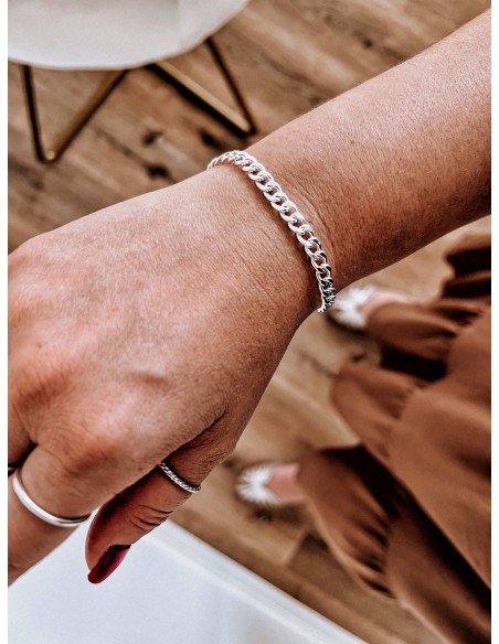 Flat Groumette Bracelet