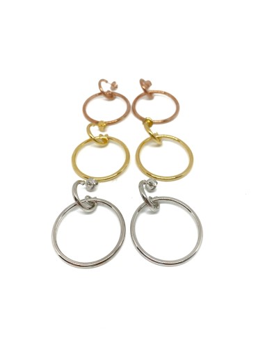 Orecchini Double Circle