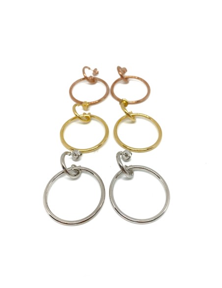 Orecchini Double Circle