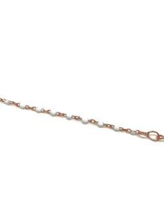 White enamelled bracelet... 2