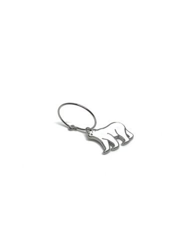 Polar Bear Single Earring