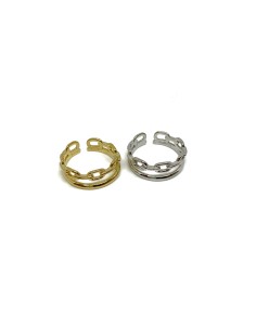 Anello Regolabile Double Chain 2
