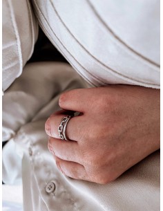 Double Chain Adjustable Ring