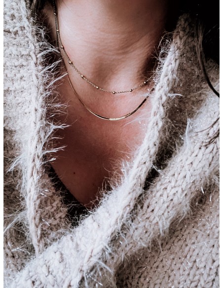 Collana Double Cleopatra Gold